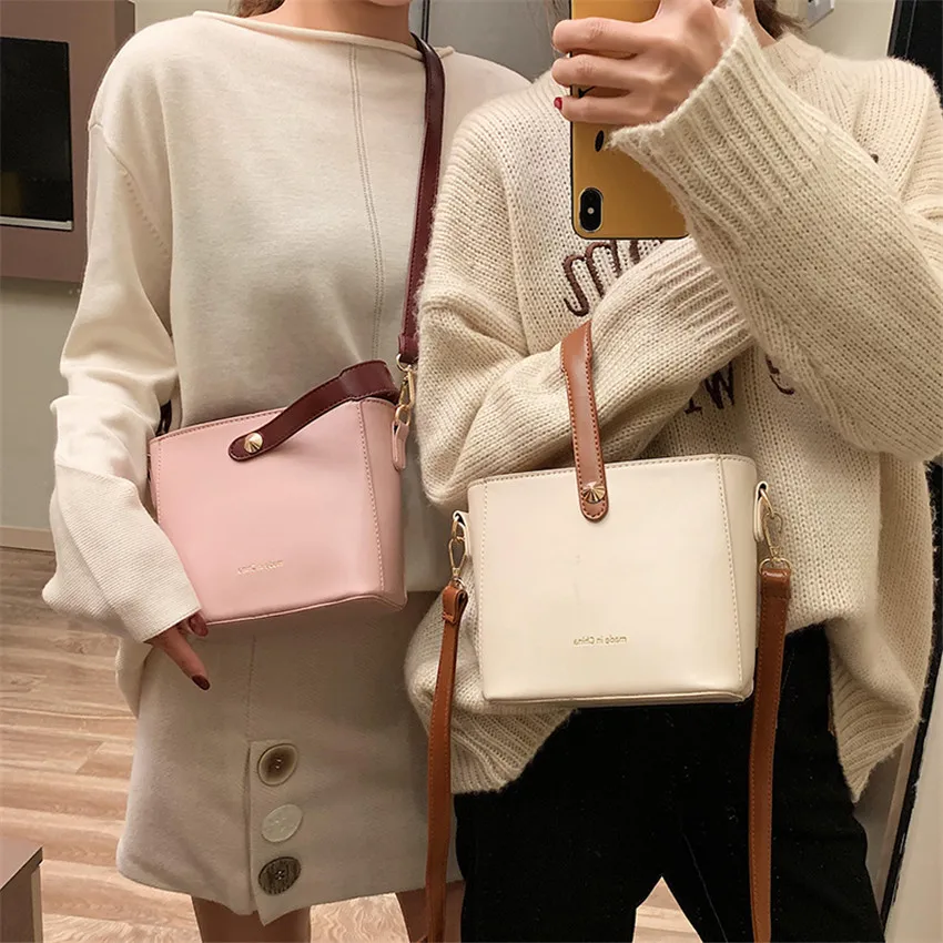 

TOYOOSKY Brand PU Leather Women Handbag Casual Portable Messenger Bags Female Simple Style Crossbody Bag Small Flap Tote Bolsas