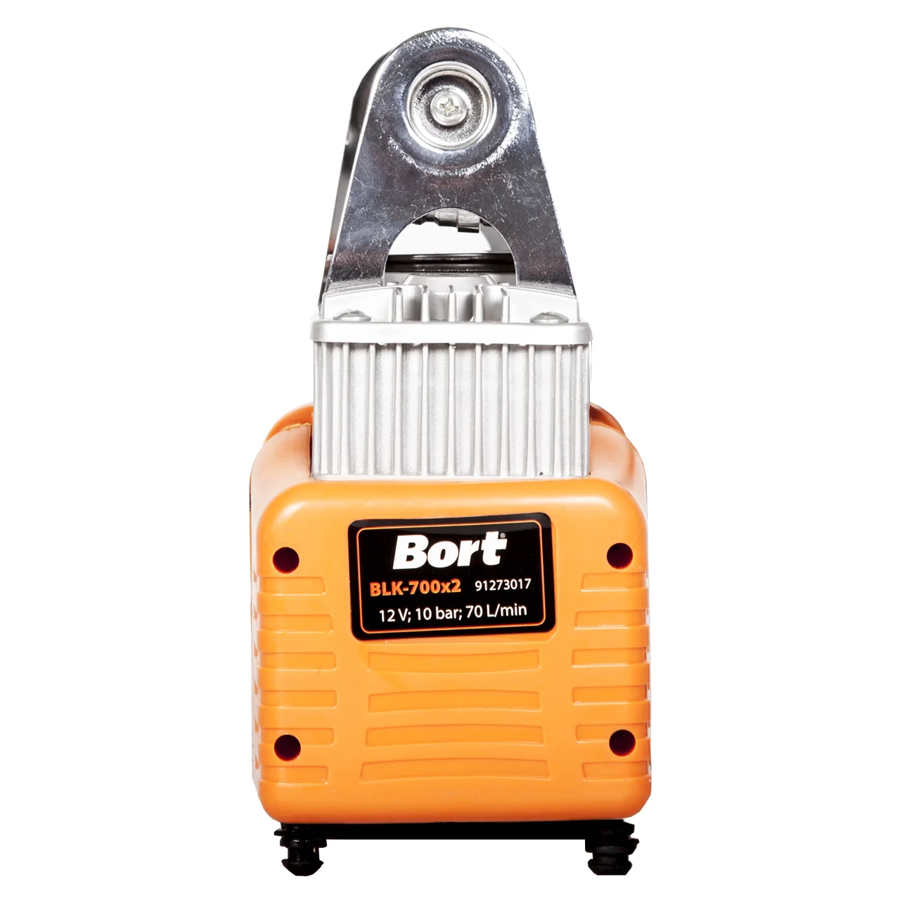 Компрессор автомобильный BORT BLK-700x2 (давление 10 бар, производительность 70 л/мин)