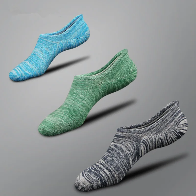 1 пара, Лидер продаж, мужские носки, носки с низким вырезом, невидимые трикотажные носки, дышащие хлопковые носки, тапочки, 6 цветов на выбор