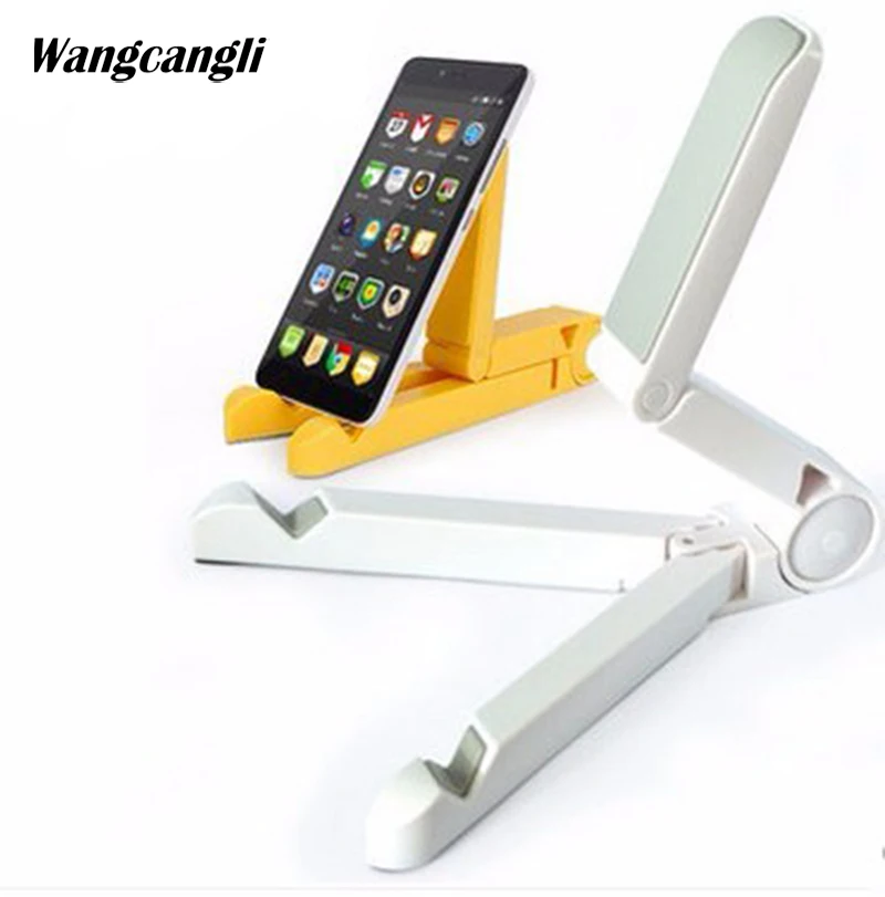 

Wangcangli Universal Foldable Tablet Holder Desktop Mobile Phone Holder Mount Adjustable for iPad Tablet Mobile Phone Stand