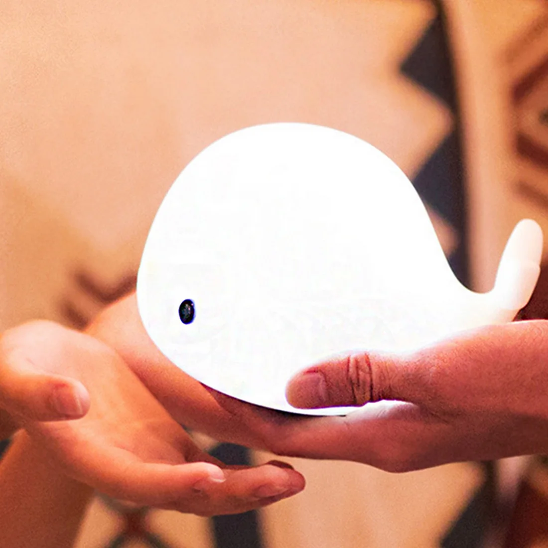  Gift Whale Cartoon Night Light Table Sleeping Lamps Children Christmas Lamp Baby Room LED Night Lig - 32916756692