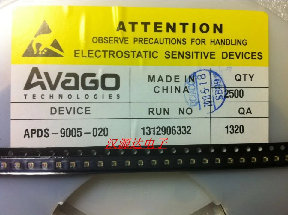 APDS 9005 020 1.8 v 5.5 v 주변 광 센서 led 6 smd avago 제조업체avagoavago