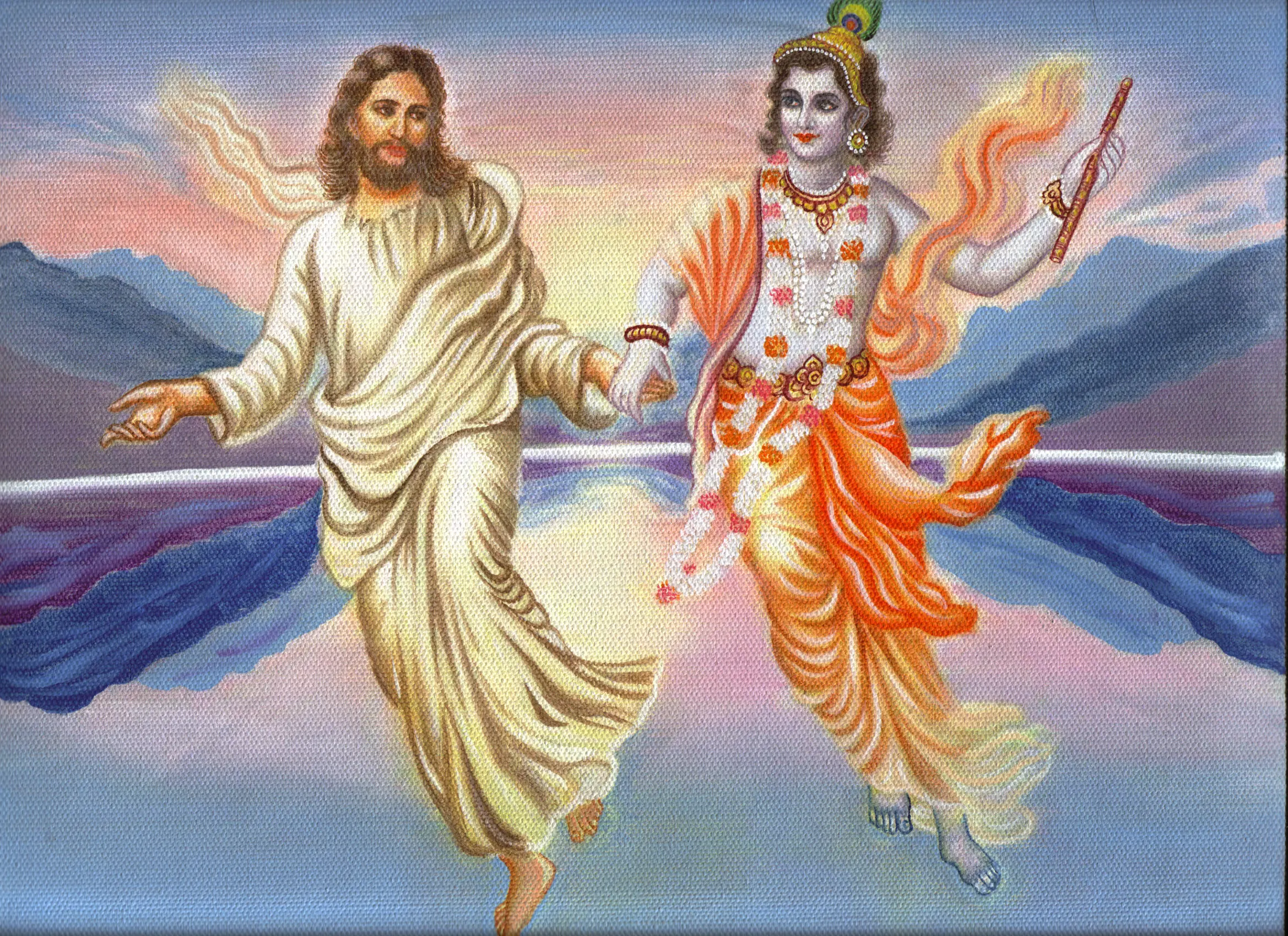 

Full Square Diamond Painting Cross Stitch Jesus And Shiva Mosaic Rhinestones Needlework Wall Decoration Diamond Embroidery E