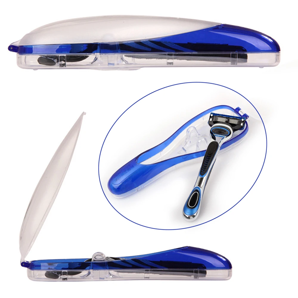 High Quality Practical Portable Men's Razor Blades Holder Box Shaver