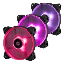 ID-COOLING SF-12025-RGB 12v 4pin RGB Sync с материнскими платами Asus/MSI/Gigabyte, высокое статическое давление, ШИМ