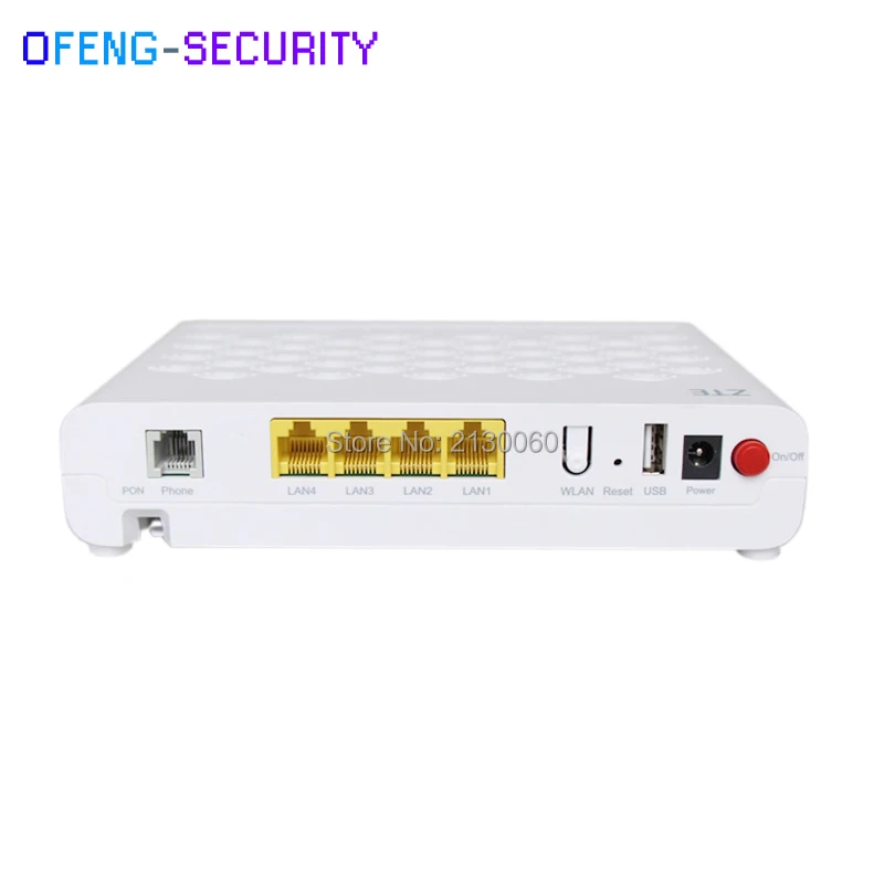 ZTE F660 6.0 GPON ONU with 1GE+3FE+1TEL+USB+wifi ONT