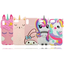 Высококачественный силиконовый чехол для телефона с изображением пони и единорога для iPhone 7 6S 6 5S 5 Plus/iPod Touch 8 X