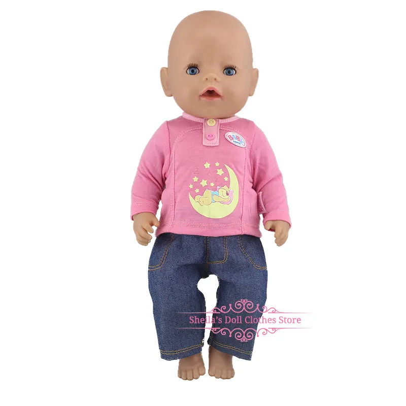 Платье Костюм для 17 дюймов Baby Doll 43 см одежда - Цвет: a1