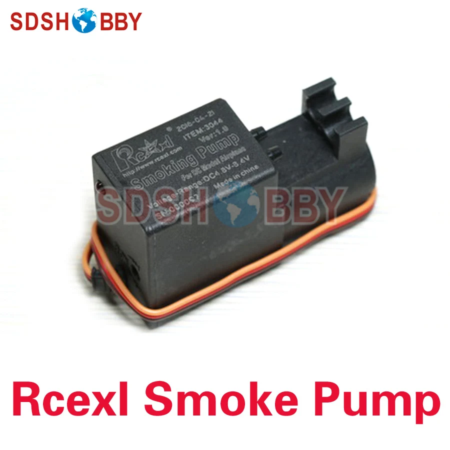 

RCEXL the Smallest Smoke Pump Gasoline Pump Smoking Pump with Adjustable Flow for RC Airplane