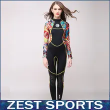 High end 3mm women neoprene wetsuit color stitching Jellyfish clothing font b Surf b font Diving