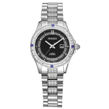 100% NAKZEN Brand Sapphire Crystal Mirror Business Women’s Clock Automatic Watch Mechanical Watches For Women Girl Party Ware