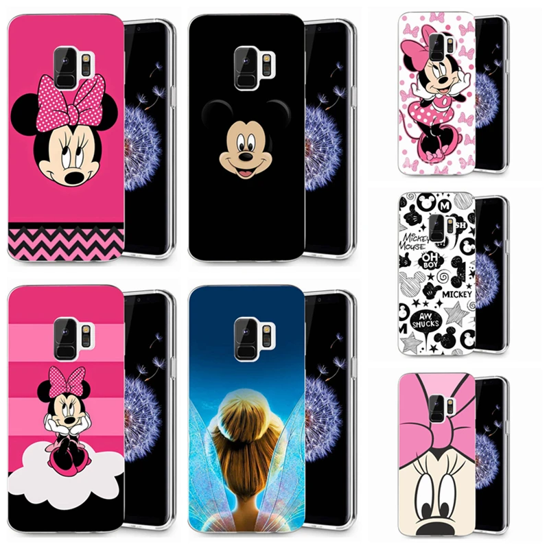 Для Samsung Galaxy S9 S9Plus S8 Plus S7 edge Note 8 J320 J530F J720 A3 A5 2016 TPU силиконовый милый чехол с Минни