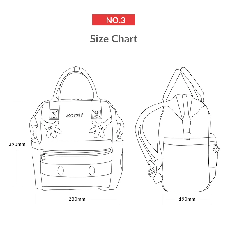 Дисней мультяшная пеленка рюкзак модный Многофункциональный подгузник для беременных сумка большой емкости уход за ребенком дорожная сумка для мамы