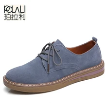 Весенние туфли-оксфорды для женщин; женская обувь из натуральной кожи на шнуровке; Chaussure Femme; балетки; лоферы на плоской подошве; женская обувь; 989