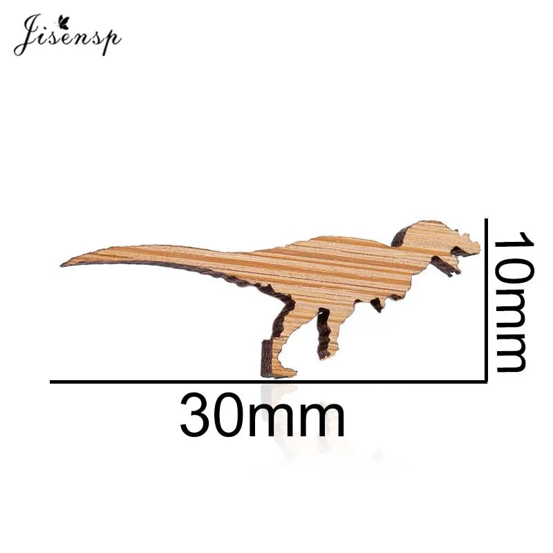 Jisensp винтажные Деревянные ювелирные изделия животное брошь Лисичка булавки для женщин дети джинсовые куртки булавка рубашка с пряжкой значок модные ювелирные изделия joias - Окраска металла: 050