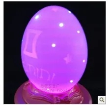 Luminous Gemini European royalty egg music box birthday gift Christmas the Qixi Festival boyfriend girlfriend classmates