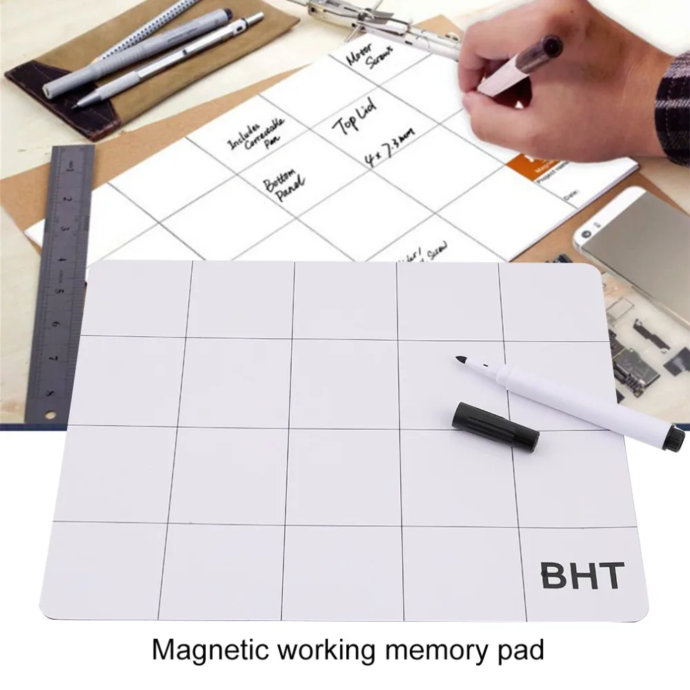  Universal Magnetic Design Arbeits Pad Matte Reparatur Werkzeug Schraube Art Schutz Keeper Matte Für