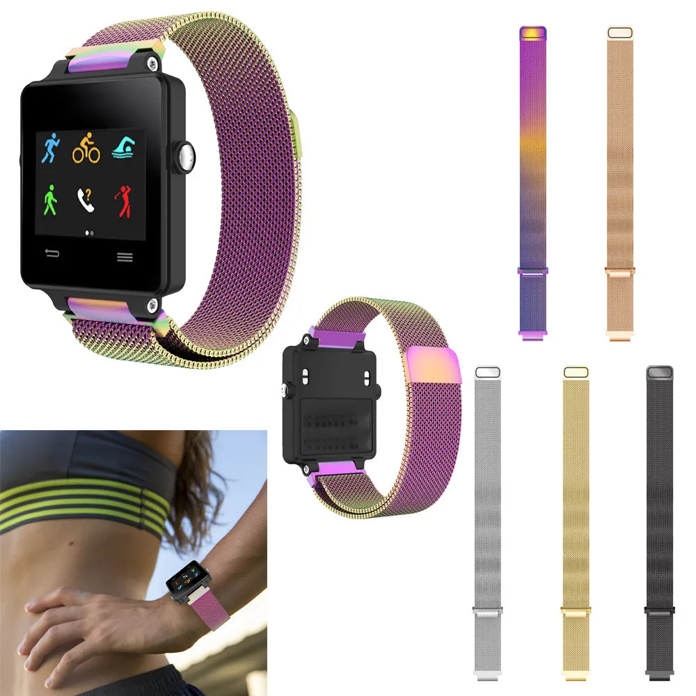 Ремешок для часов Milanese Loop сменный ремешок из нержавеющей стали Garmin Vivoactive
