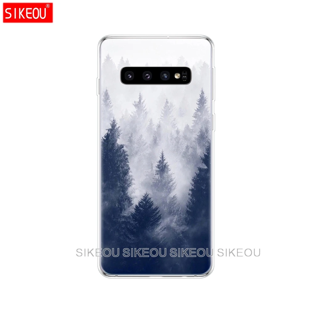 Для samsung Galaxy S10 чехол S10Plus Силиконовый ТПУ чехол для телефона S10 E чехол для samsung S10 Plus G975F S 10 SM-G973F прозрачный - Цвет: 61005