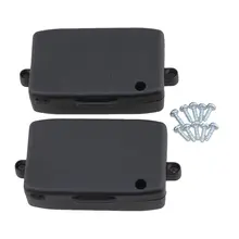 Пластиковый черный Крытый 4 способа кабель провода Соединительный элемент коробка с MM04S Клеммная упаковка 2