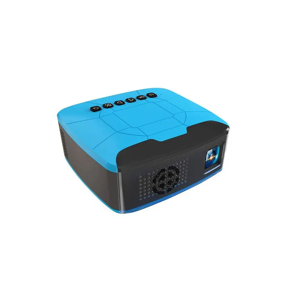 U20 البسيطة المحمولة العارض USB HDMI جهاز إسقاط السينما المنزلية دعم TF بطاقة المسرح المنزلي الوسائط المتعددة الترفيه