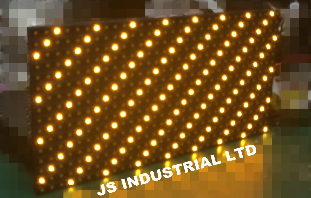 

P10 Outdoor SMD Single Yellow Color Led Panel Display Module