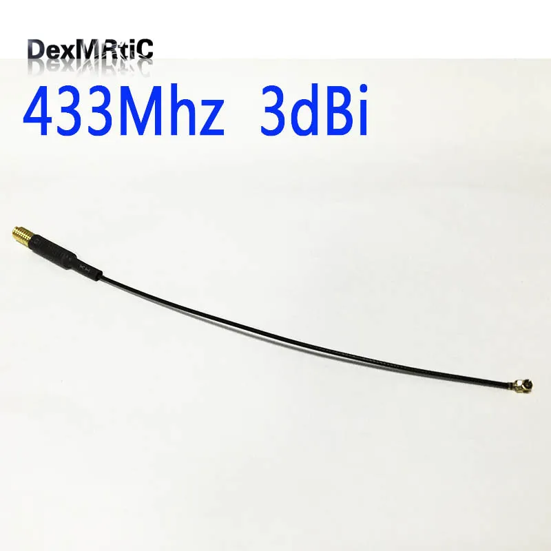 

1PC 433Mhz internal spring antenna module aerial IPEX 16cm #2