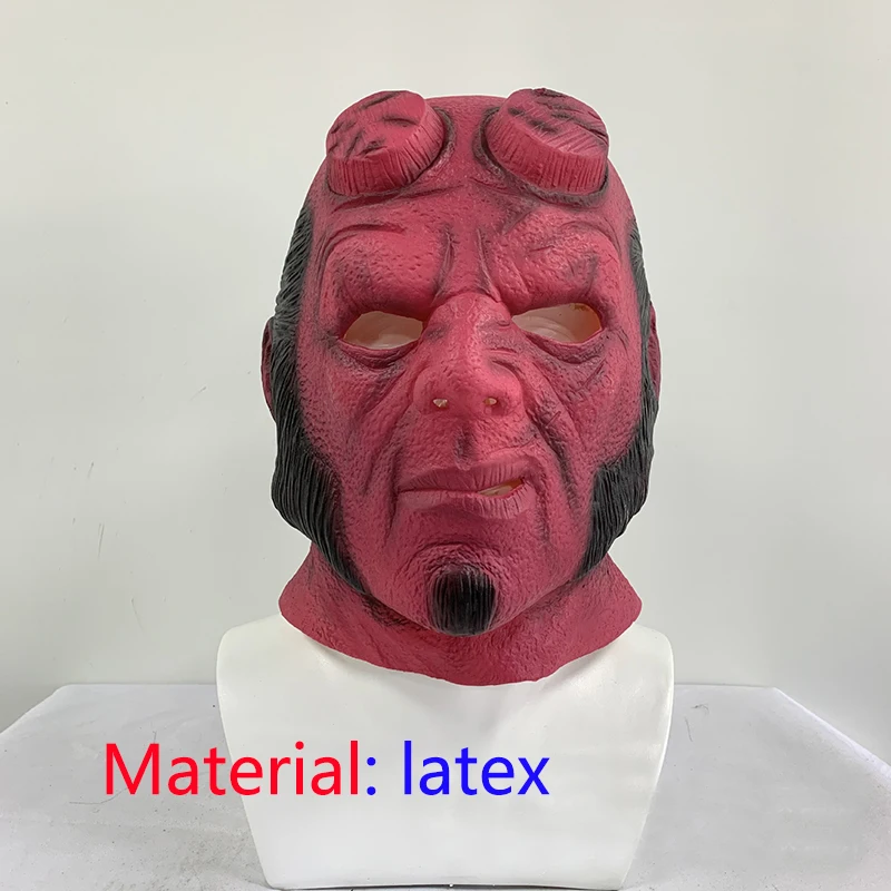 2019 новый фильм Hellboy маска для Хэллоуина Необычные платья для косплея реквизит латексные маски перчатки маска