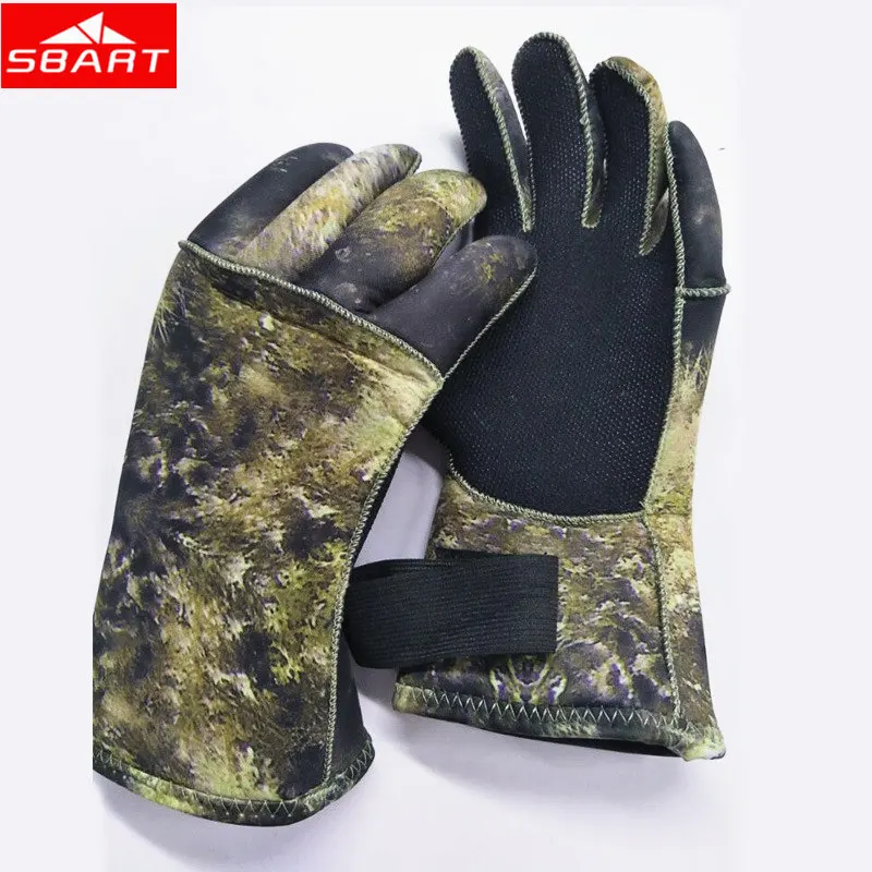 

Myledi 3mm Neoprene Camouflage Diving Gloves Spearfishing Swimming Scuba Diving Gloves Adult Men Women's Winter Keep Warm Gloves