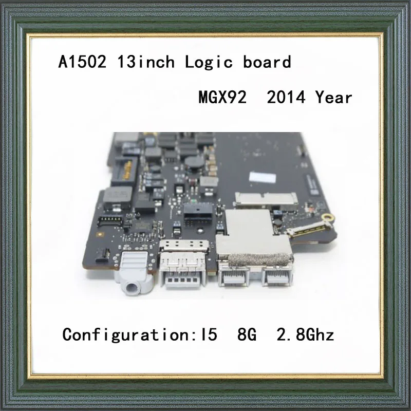 Original Laptop Logic Board for font b MacBook b font Pro Retina A1502 Motherboard 13 I5