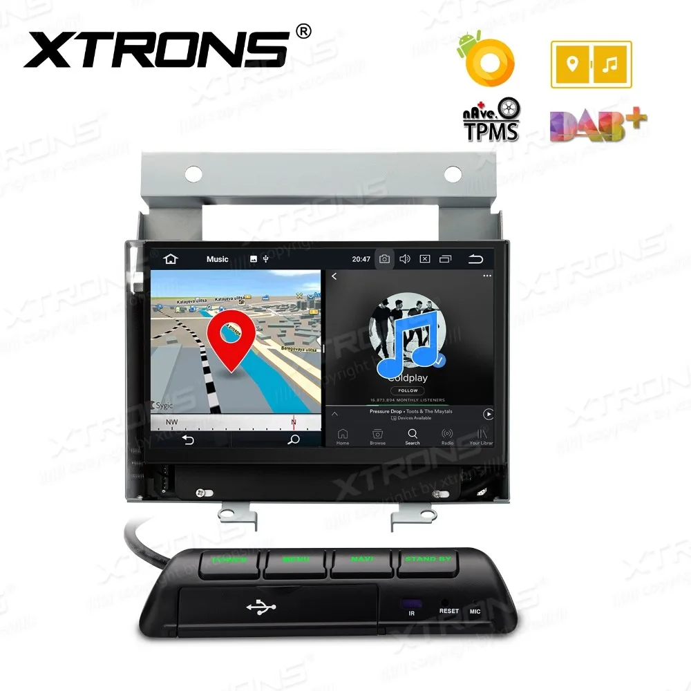 Top Android 8.0 Octa core 7" Car Multimedia GPS Radio for Land Rover Freelander 2 2006-2014 (L359) with High Quality Button Panel 2