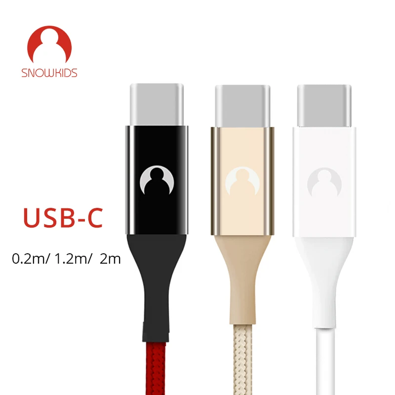 Snowkids USB C кабель type C кабель зарядное устройство для htc U11 sony Xperia XZ samsung Galaxy S8 S9 P10 2 м длинный кабель