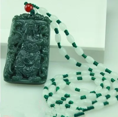 

Natural hetian stone guan gong hang brand