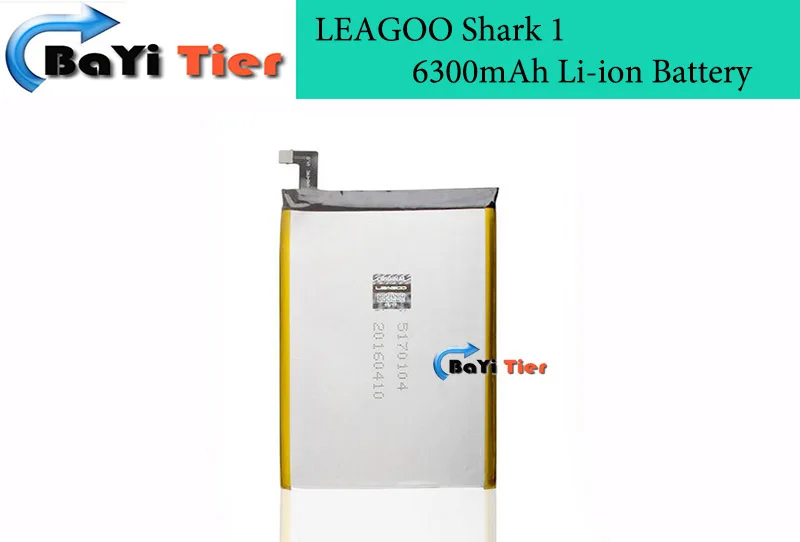 High Quality 6300mAh For LEAGOO Shark 1 battery Li ion Battery Replacement For LEAGOO Shark 1