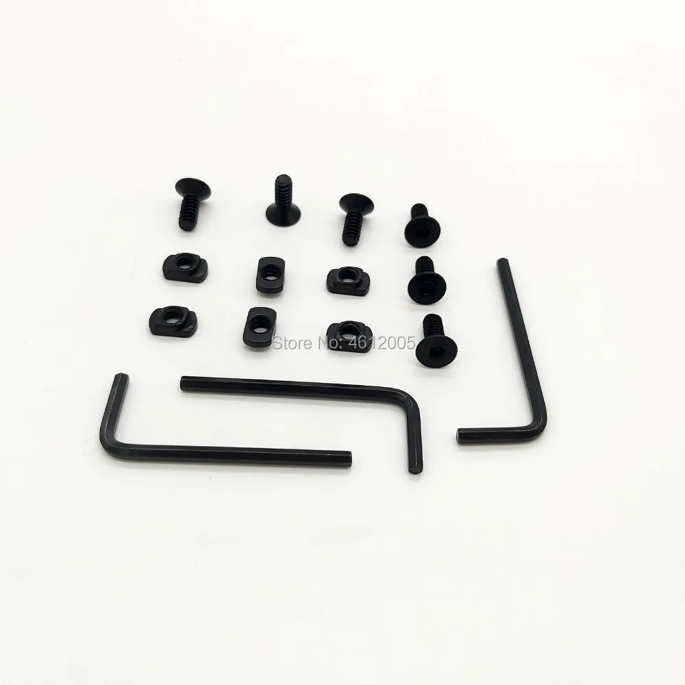 

Replacement Camming T Nuts Hardware for MLOK nuts screw Rail Systems for handguard picatinny rail