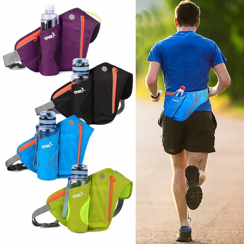 Functional Trail Running Waist Bag Men Women Fitness Sport Mobile Phone Water Bottle Belly Bag