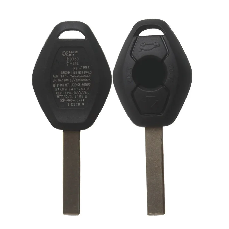 

For BMW EWS Remote Key 3 Button 433MHZ HU92