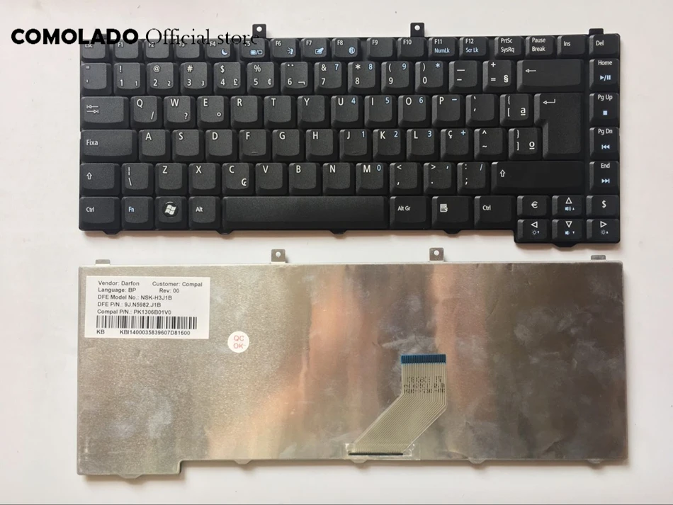 BR бразильская клавиатура для Acer AS5100 AS5610 AS3100 FL50 3690 5500 5515 310 черная ноутбука