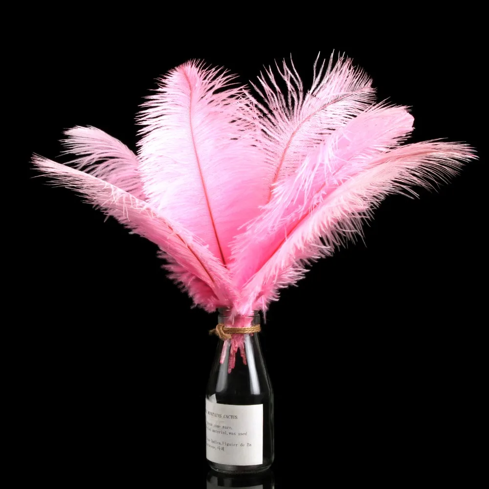

20 Pcs 25-30cm Beautiful cheap Ostrich Feathers for DIY Jewelry Craft Making Wedding Party Decor Accessories Wedding Decoration