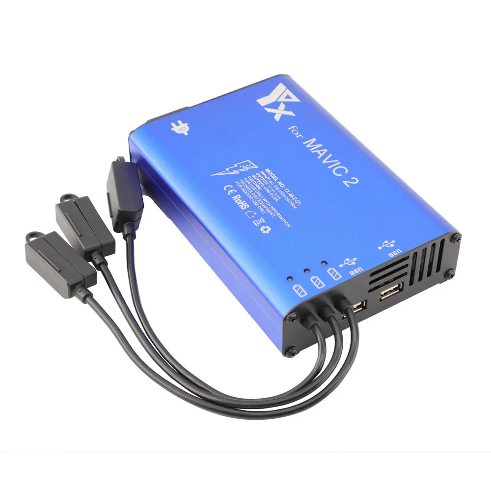 

5 in 1 Smart Rapid Balance Multi Batteries Charger RC USB For DJI Mavic 2 Pro/Zoom S.6