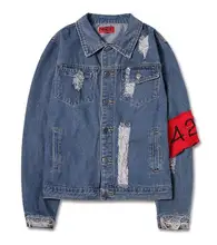 Yizlo 424 jeansjacke männer frauen veste homme jaqueta masculina vintage chaquetas hombre herren mäntel und jacken streetwear
