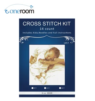 

Baby sleeping Needlework DIY Cross Stitch Set Embroidery Kit Pattern Counted Cross-Stitching Wall Home Decror