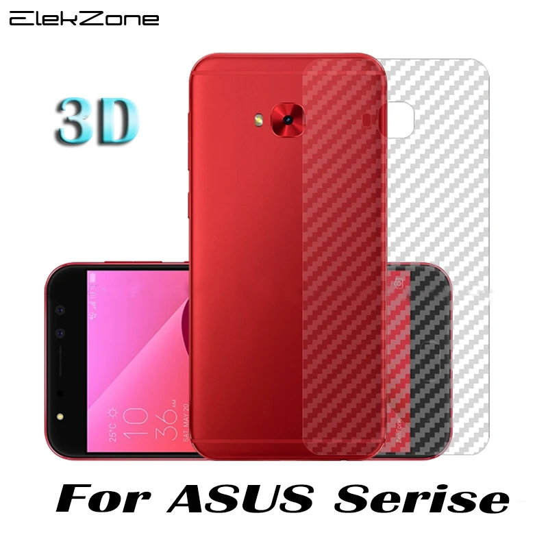

3Pcs Film For ASUS Zenfone 4 ZD552KL ZE520KL ZE553KL ZC554KL ZE552KL ZC553KL ZC520TL ZE554KL ZS551KL 3D Carbon Fiber Back Film
