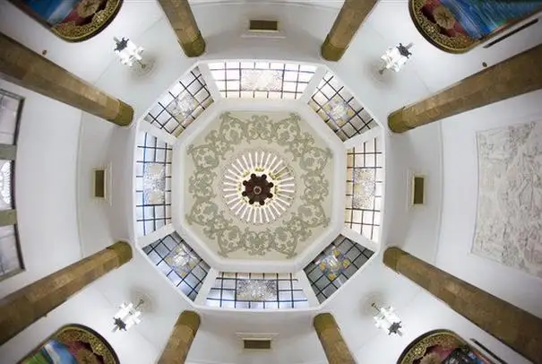 3d обои в европейском стиле рельефные потолочные френки для гостиной|ceiling murals