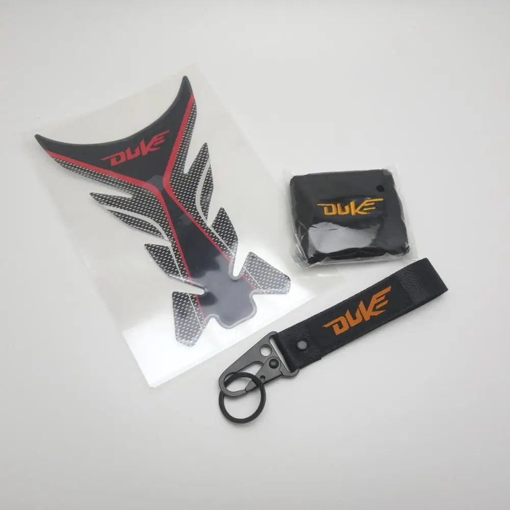 Для KTM DUKE 125/200/390 3D мотоциклетная наклейка газовый бак Протектор Гонки Авто
