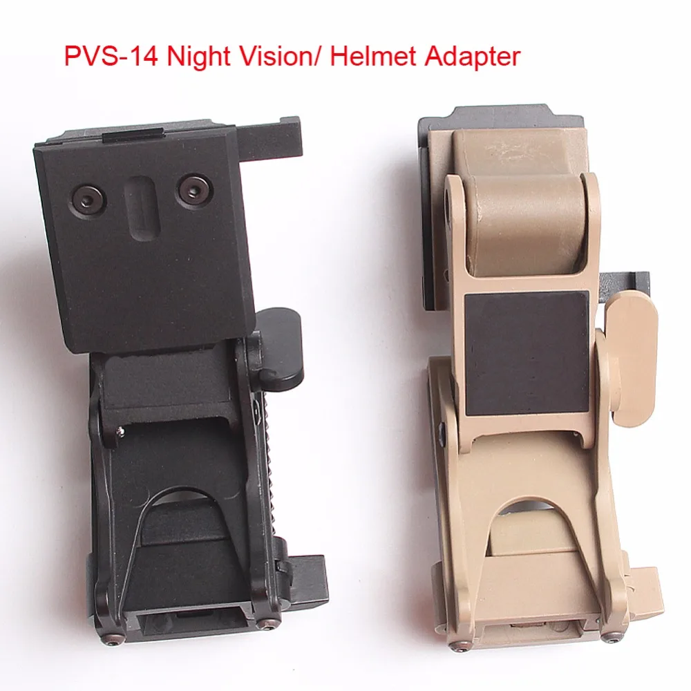 ФОТО Helmet adapter PVS14 night vision mount helmet PVS-14 PVS-7 Night Vision Goggle NVG Helmet Rhino Arm Mount Airsoft HT2-0018