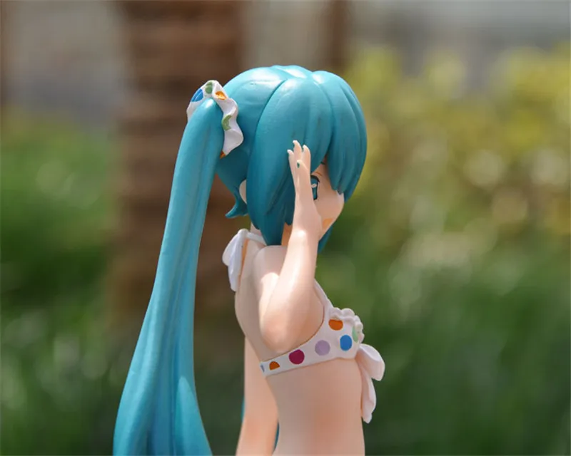 Hatsune Miku Action Figure Toys Anime Miku in Bikini Sexy Girl Figuras Dolls Brinquedos Gift 16 (5)