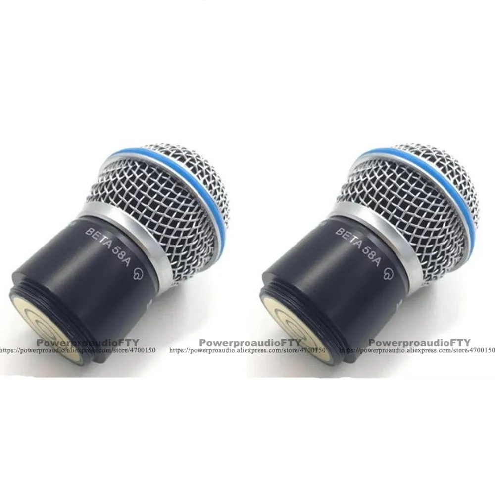 

2piece /lots Professional Wireless Microphone Handheld MIC Beta 58a Head Capsule Grill for PGX 24 / SLX 24