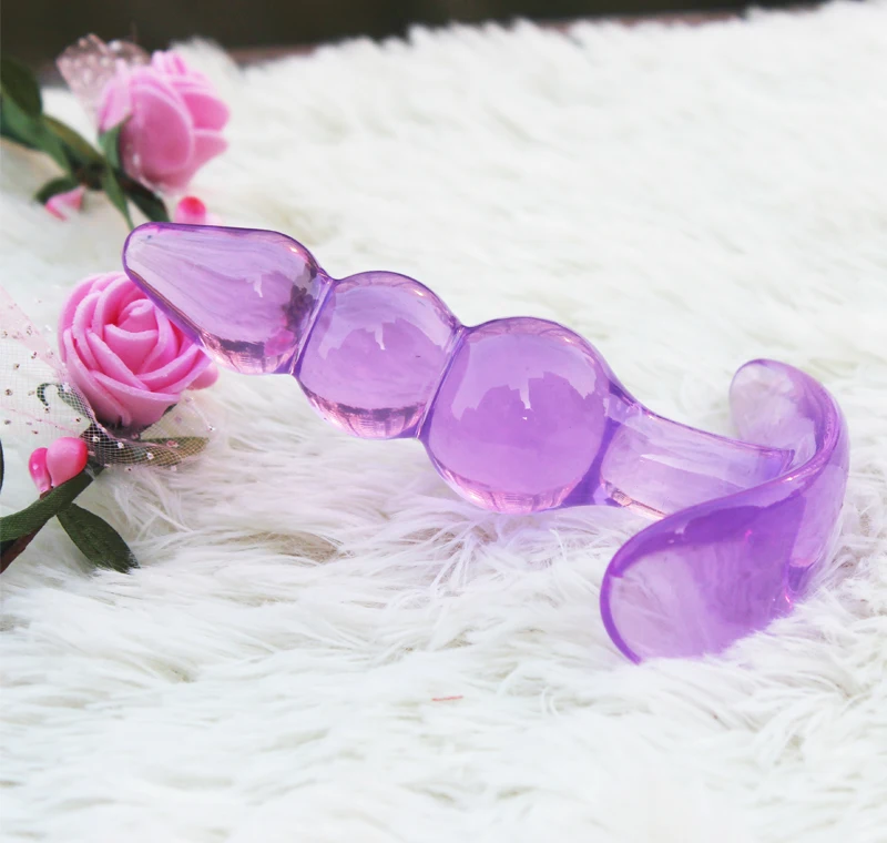 Jelly Rancher Rippled Pleasure Butt Plug with T-Bar 4 InchHH00B (4)