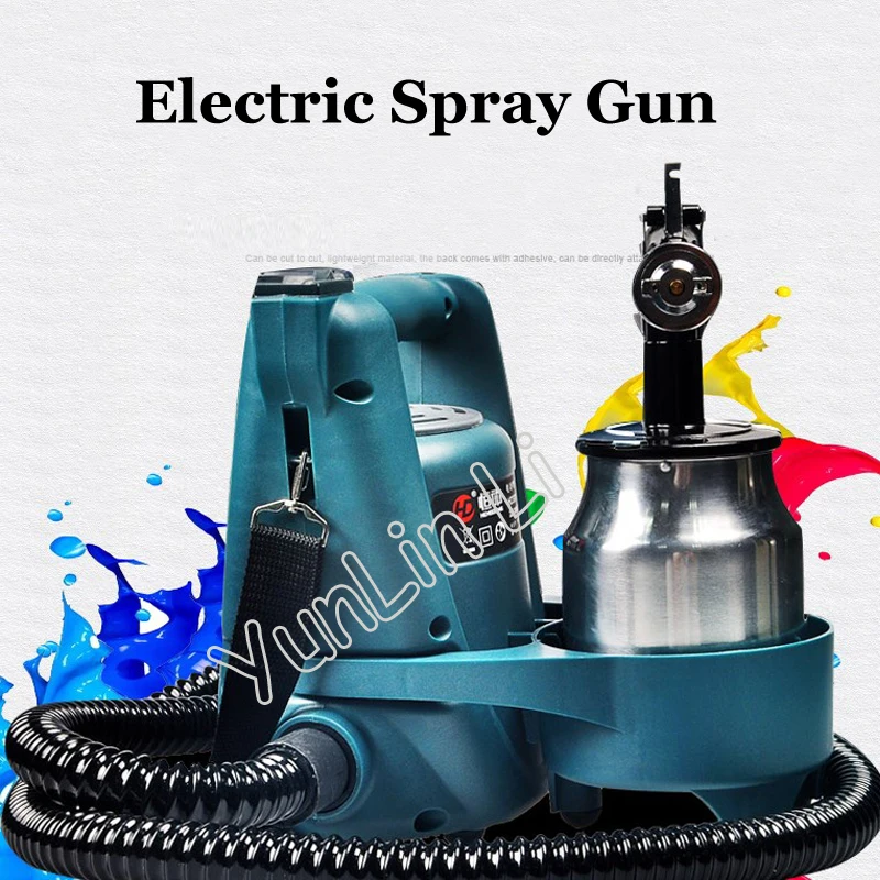 800W Electric Spray Gun Latex Paint Spraying Machine Nozzle 1.0mm Handheld Anti-rust Spraying Tools HD3010 800W Electric Spray Gun Latex Paint Spraying Machine Nozzle 1.0mm Handheld Anti-rust Spraying Tools HD3010